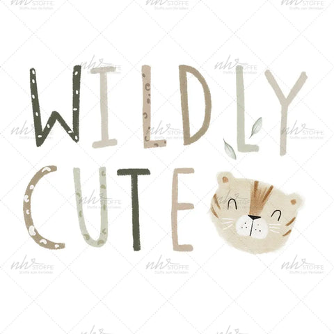 Bügelbild Wildly Cute MAXI