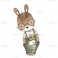 Bügelbild Wippie MAXI