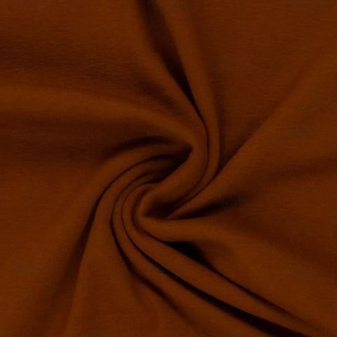 Bündchenstoff Heike Dunkles Cognac 713 *NEU*