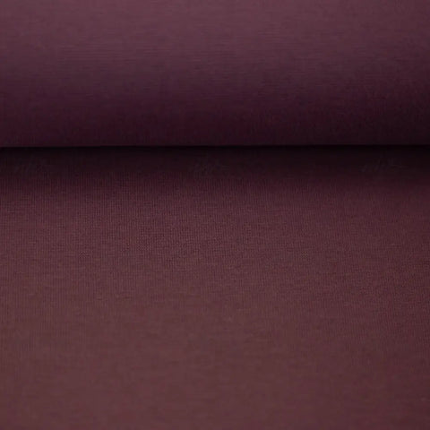 Bündchenstoff Heike Mauve 436 *NEU*