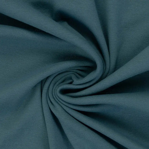 Bündchenstoff Heike Rauchblau 259 *NEU*