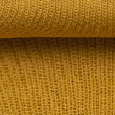 Bündchenstoff XXL Goldgelb