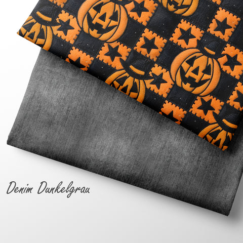 French Terry Checkered Pumpkin (Bio)