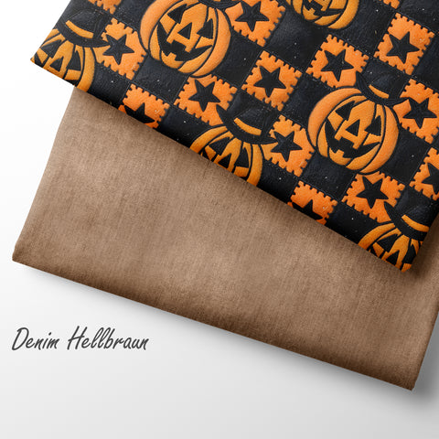 French Terry Checkered Pumpkin (Bio)