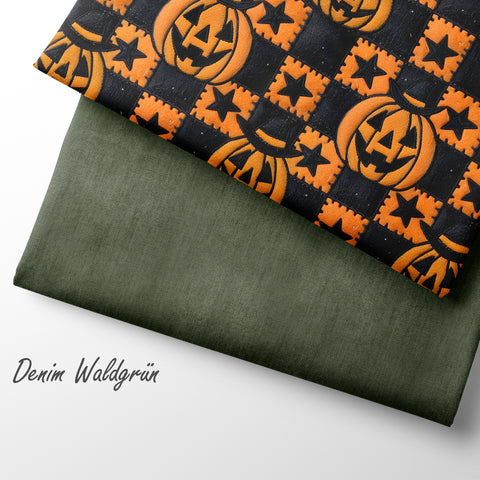 French Terry Checkered Pumpkin (Bio)