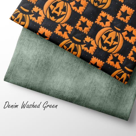 French Terry Checkered Pumpkin (Bio)