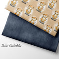 Jerseystoff Denim Dunkelblau