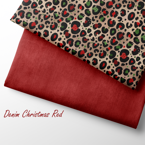 French Terry Christmas Leo Print 3892 (Bio) VORBESTELLUNG RUNDE 2