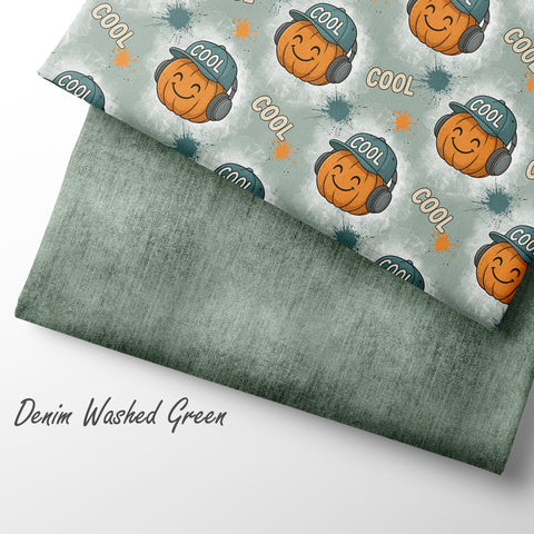 French Terry Cool Pumpkin (Bio)