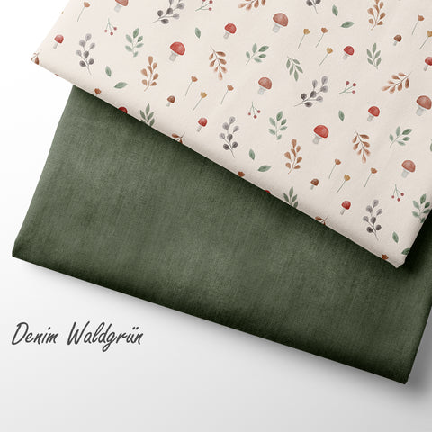 French Terry Cozy Forest (Bio)