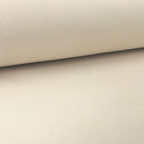 Rippjersey 1/1 Creme