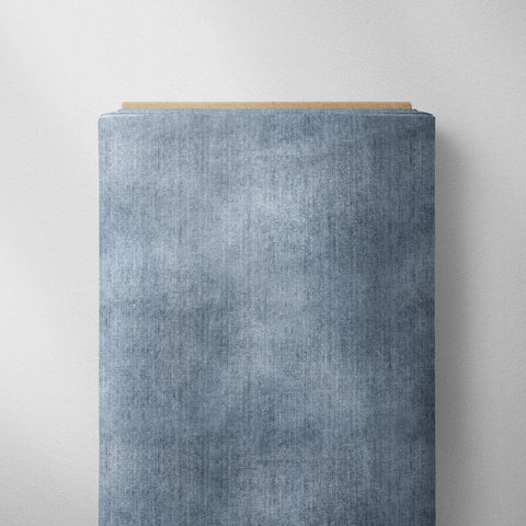 Softshell Denim Rauchblau