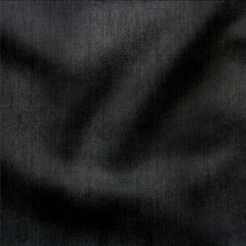 French Terry Denim Schwarz (Bio)