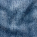 French Terry Denim Washed Blue Jeans (Bio)