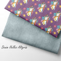 Jerseystoff Denim Helles Altgrün