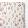 Musselin Double Gauze Eis macht Summer Vibes