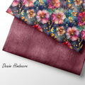 French Terry Denim Himbeere