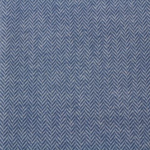 Jaquard Jersey Fischgrät Rauchblau