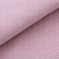 Jaquard Jersey Fischgrät Rosa
