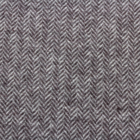 Jaquard Jersey Fischgrät Schlammbraun