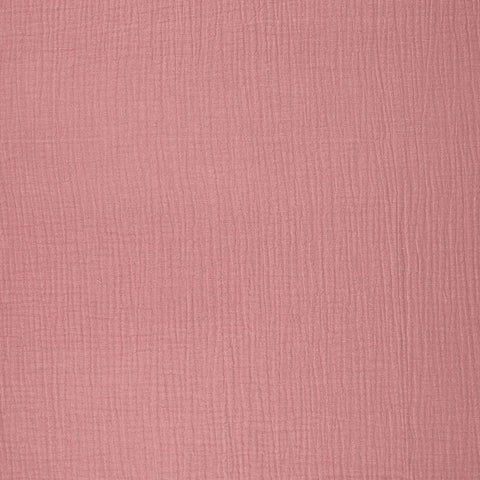 Musselin Double Gauze Flamingo Rosa