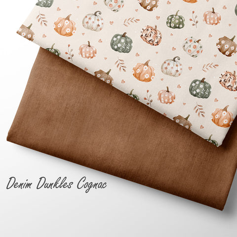 French Terry Floral Pumpkin (Bio)