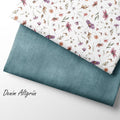 French Terry Denim Altgrün (Bio)