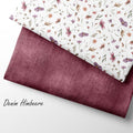 French Terry Denim Himbeere