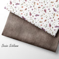 Jerseystoff Denim Schlamm