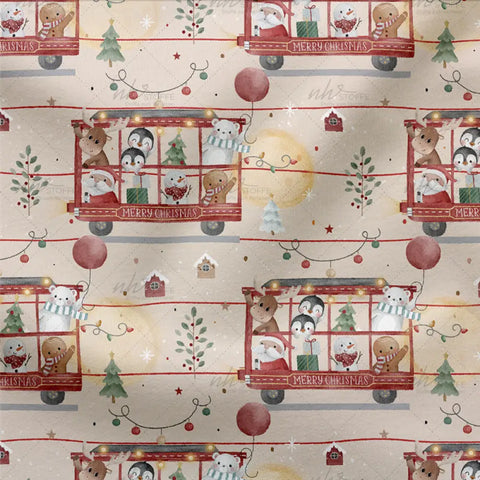 French Terry Christmas Tour Neutral 3007 (Bio)