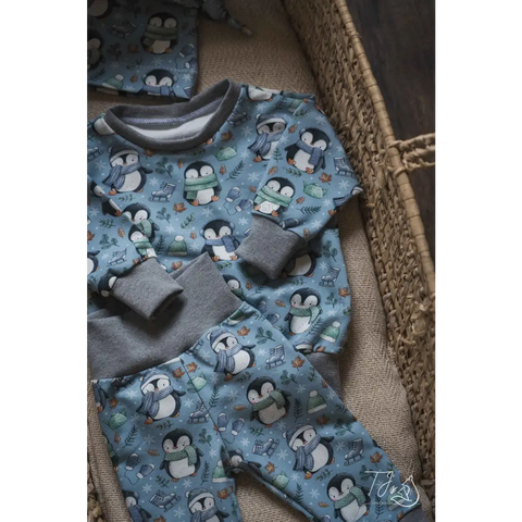 French Terry Cool Pinguins 3008 (Bio)