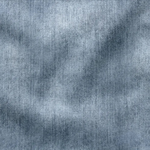 French Terry Denim Rauchblau (Bio)