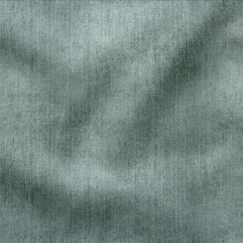 French Terry Denim Rauchgrün (Bio)