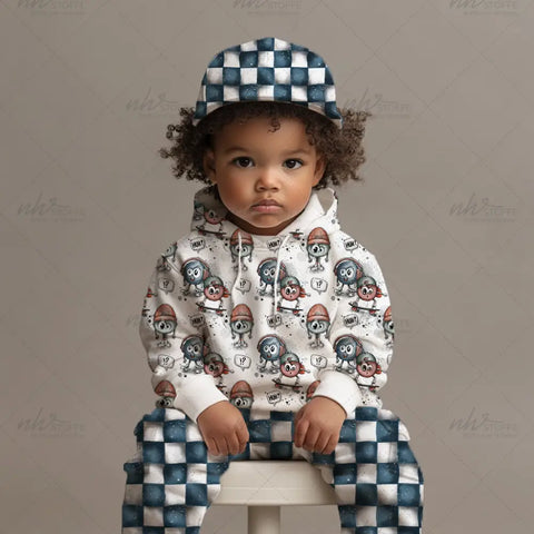 French Terry Flusengang Weiß