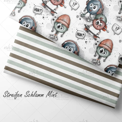 French Terry Flusengang Weiß