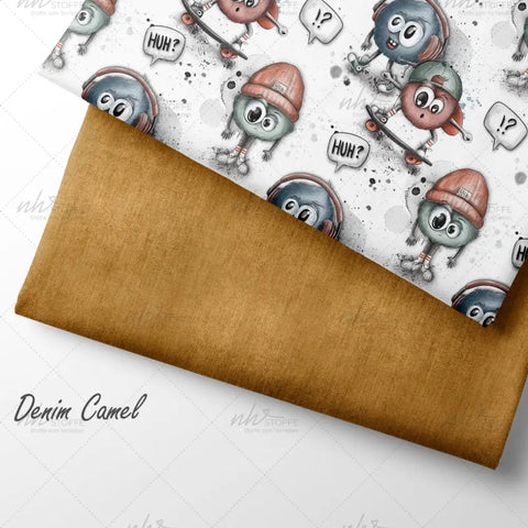 French Terry Flusengang Weiß