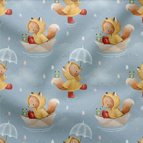 French Terry Foxy in the Rain 3169 (Bio)