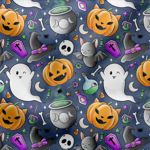 French Terry Funny Halloween (Bio)