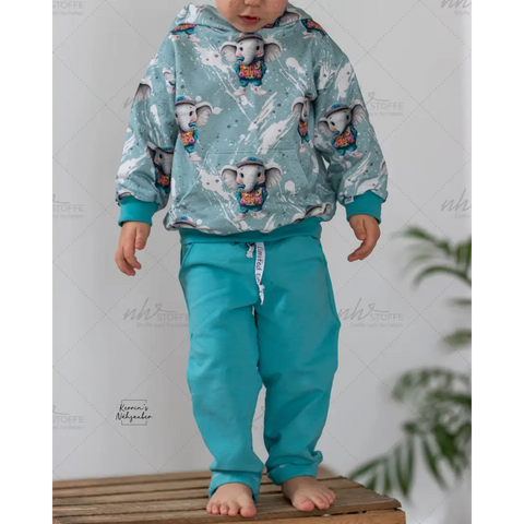 French Terry Grafitti Elefant (Bio)