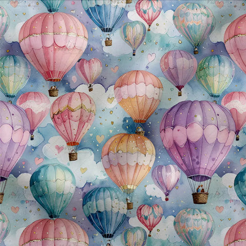 French Terry Heißluftballons 2994 (Bio)