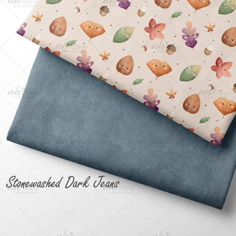 French Terry Herbstlaub Neutral (Bio)