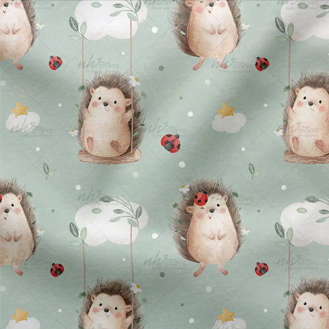 French Terry Ida´s Wolkenschaukel Grün