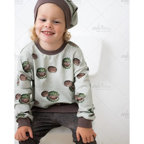 French Terry Kastanienliebe (Bio)