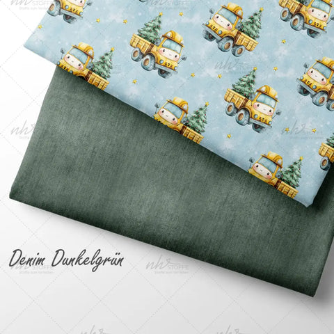 French Terry Kleiner Weihnachtslaster 3019 (Bio)