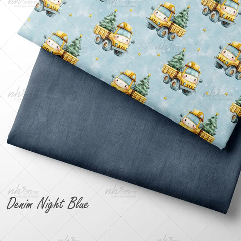 French Terry Kleiner Weihnachtslaster 3019 (Bio)