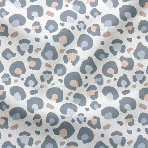 French Terry Leo Print