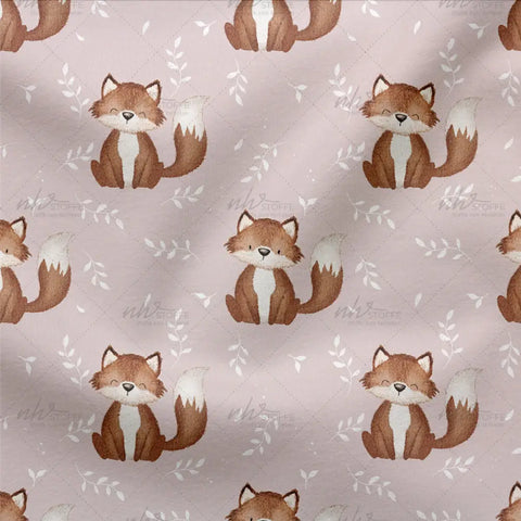 French Terry Little Fox Rosé