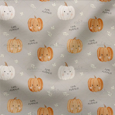 French Terry Little Pumpkin 2976 (Bio)