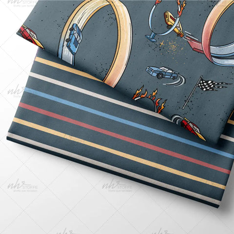 French Terry Looping Race Dunkel (Bio)