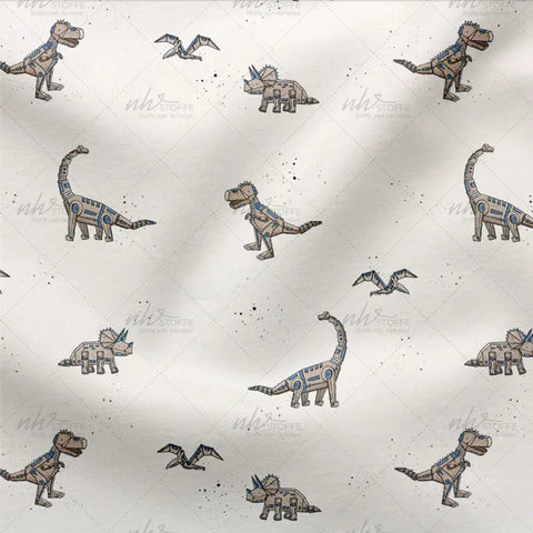 French Terry Mini Dinos 3048 (Bio)